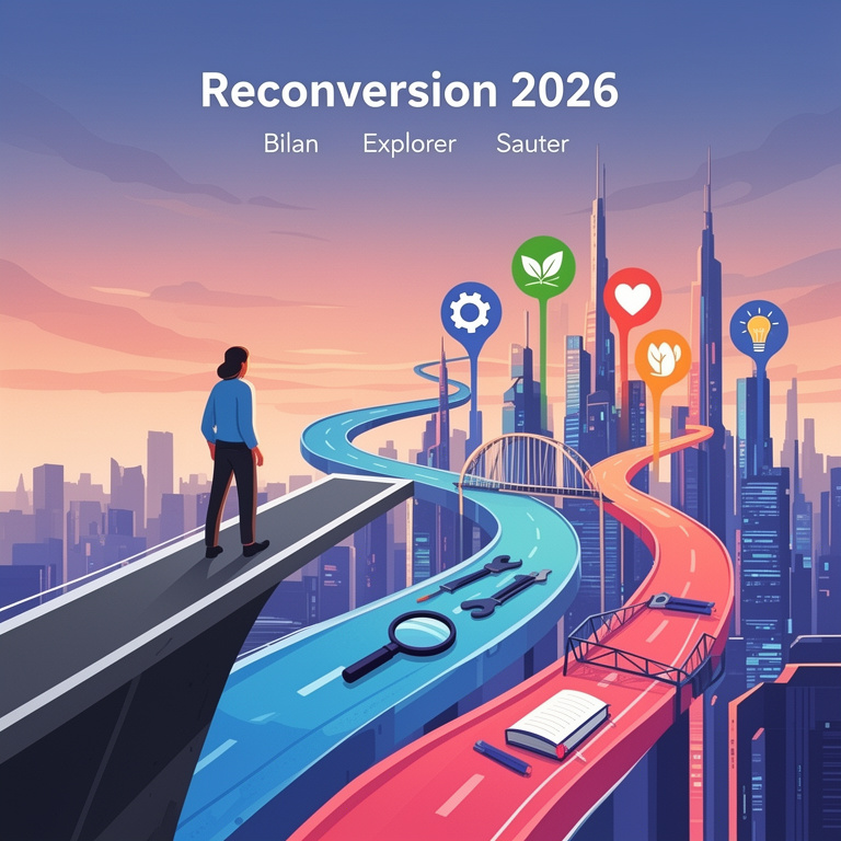 Infographie : changer de metier