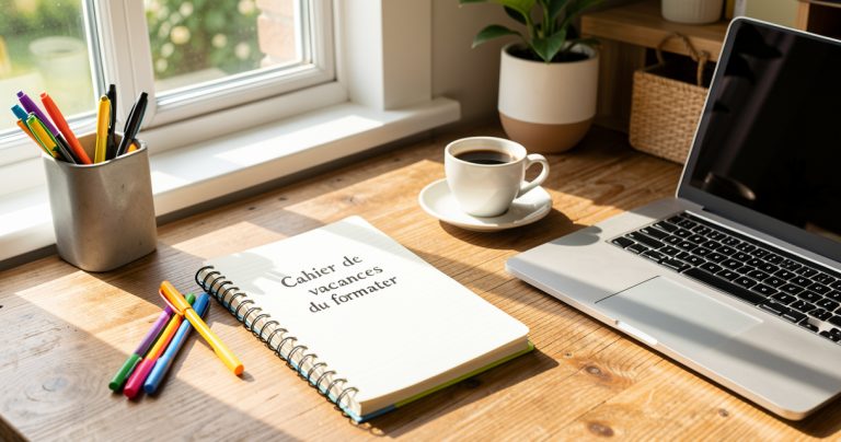 Cahier de vacances professionnel : les formateurs aussi ont le leur !