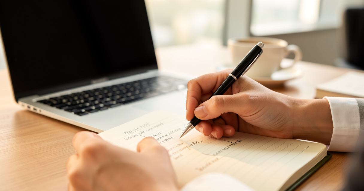 Répondre aux questions pièges : prise de notes en entretien d'embauche